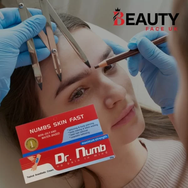 Dr.Numb Cream 30gx2: Painless Skin Microblading