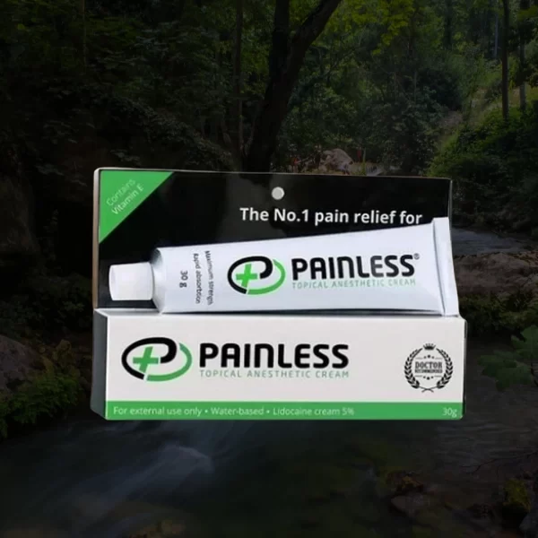 Long-lasting painless cream