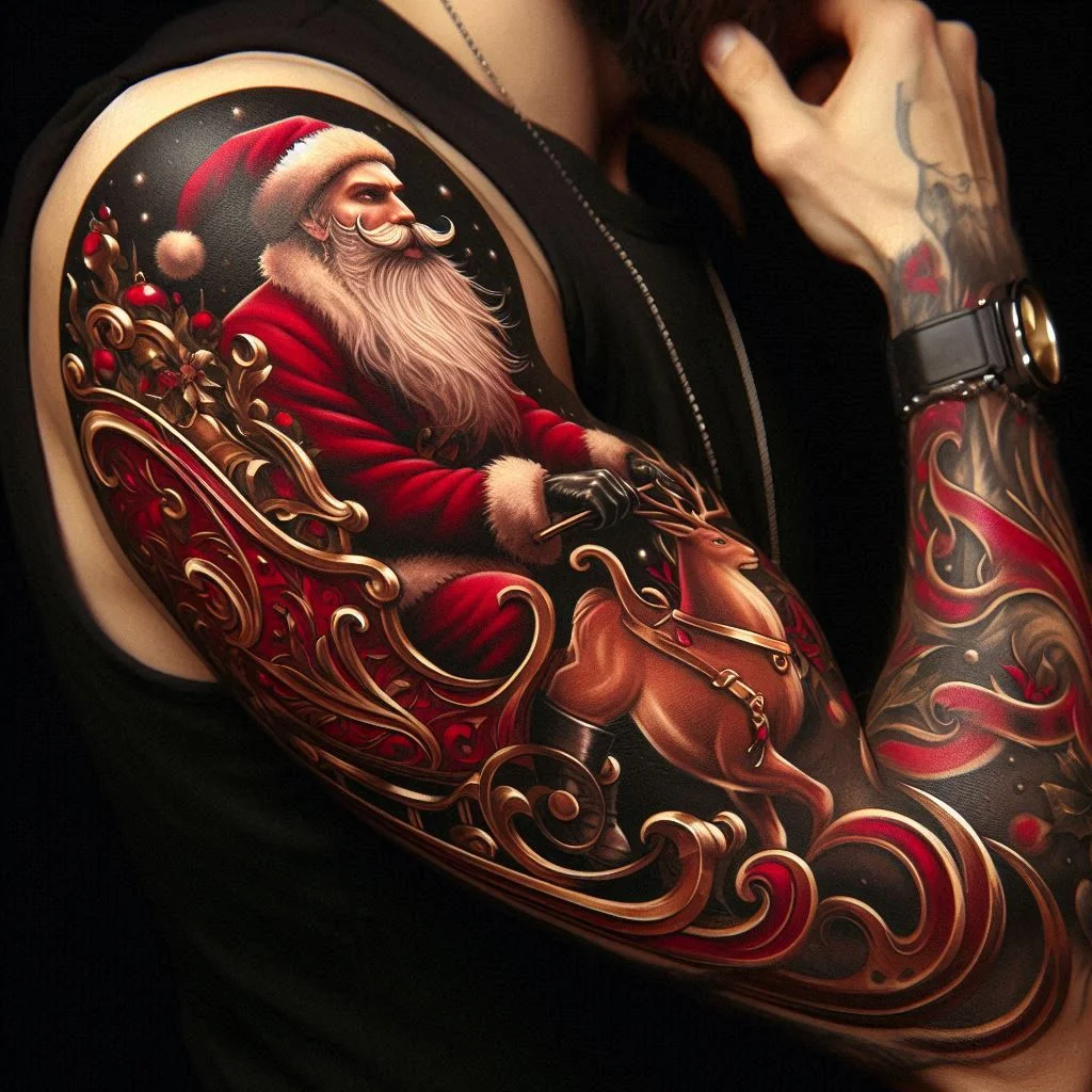 9 Festive Holiday Tattoo Ideas for 2025 – Trendy & Unique